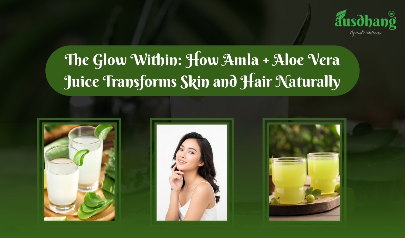 Ausdhang Amla Aloe Vera Juice for Skin and Hair
